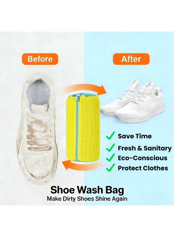 Shoe, Boot, and Sneaker Washing Bag - Washing Machine Bag - Reusable and Hangable Shoe Washing Bag for Washer and Dryer, Washing Machine Shoe Bag for All Types and Sizes of Shoes Multiple Colors - Image 3